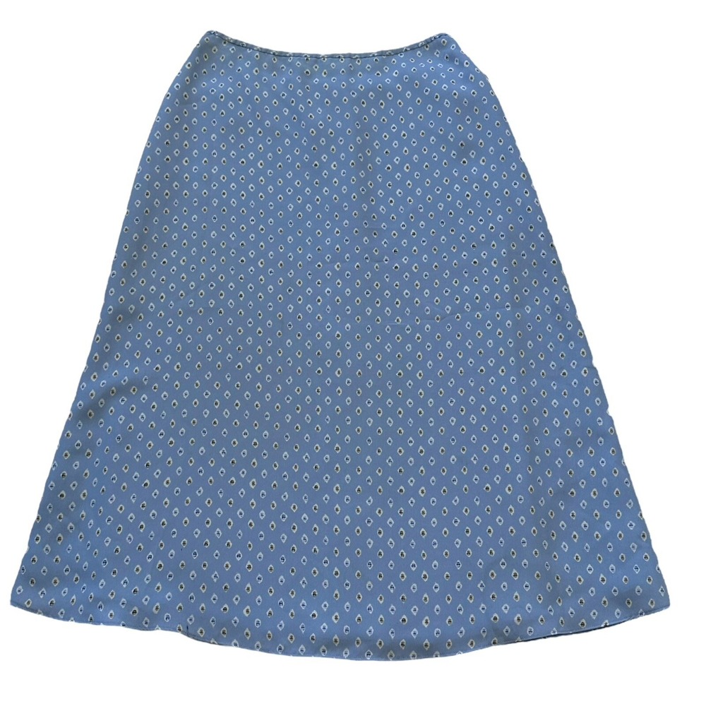 Pendleton Maxi Skirt size 10‎ Petite Blue Cottagecore 100% polyester